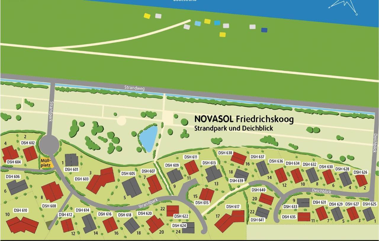 Friedrichskoog-Strandpark 16 外观 照片